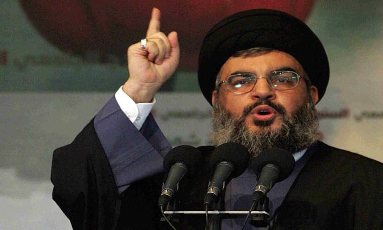 حسن نصر الله أمين عام حزب الله اللبنانى
