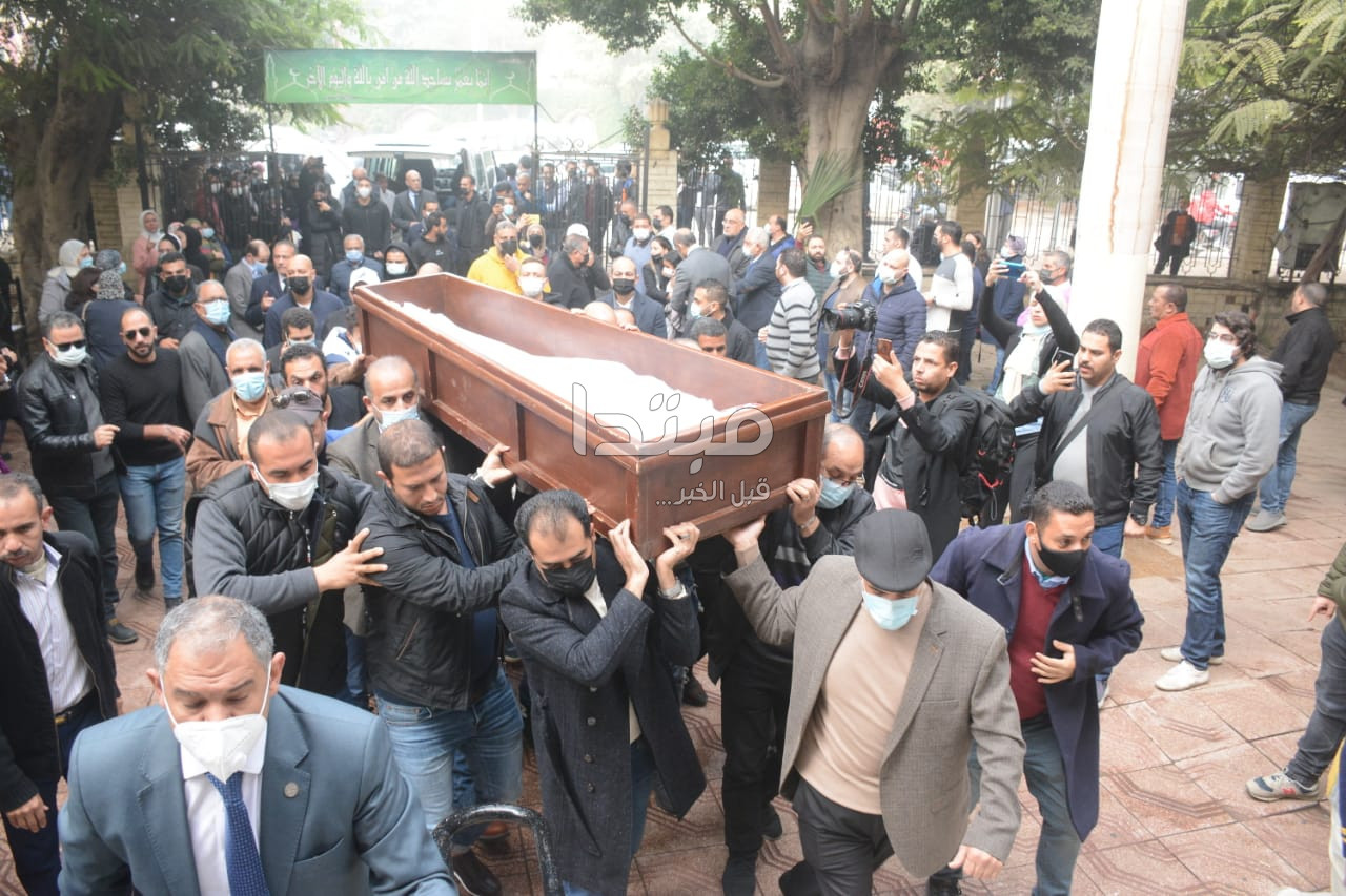 جنازة إبراهيم حجازى
